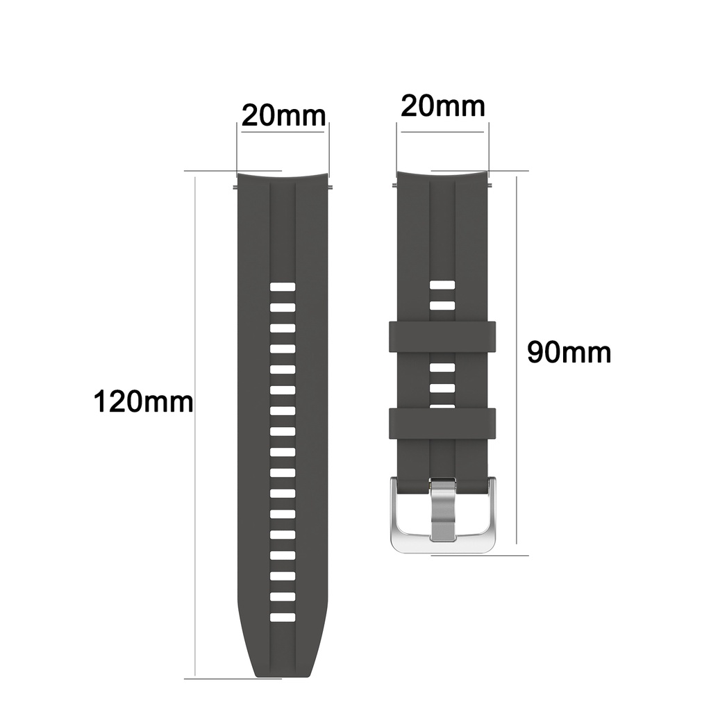 Dây đeo silicone mềm cho đồng hồ Xiaomi Haylou LS01