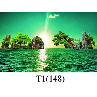 Tranh dán hồ cá 3D
