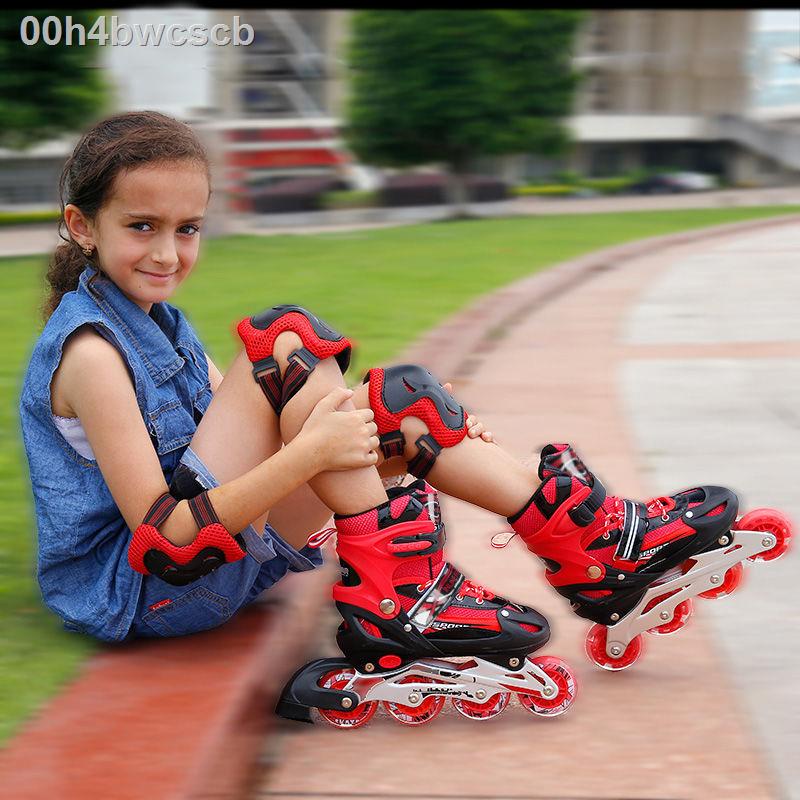 ﹍┅Trẻ em giày trượt băng gái 5 đến 12 nam mới bắt đầu 6 tuổi bé 4 patin