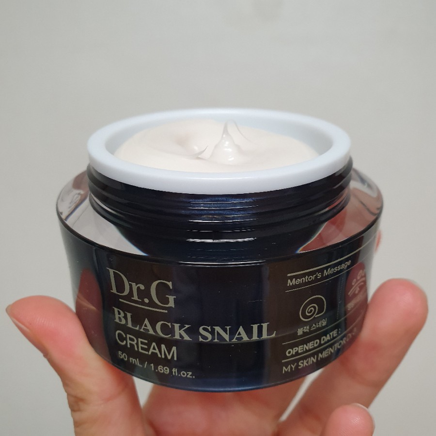 🌟AUTH_BILL Kem Ốc Sên trẻ hóa và làm sáng da DR.G Black Snail Cream