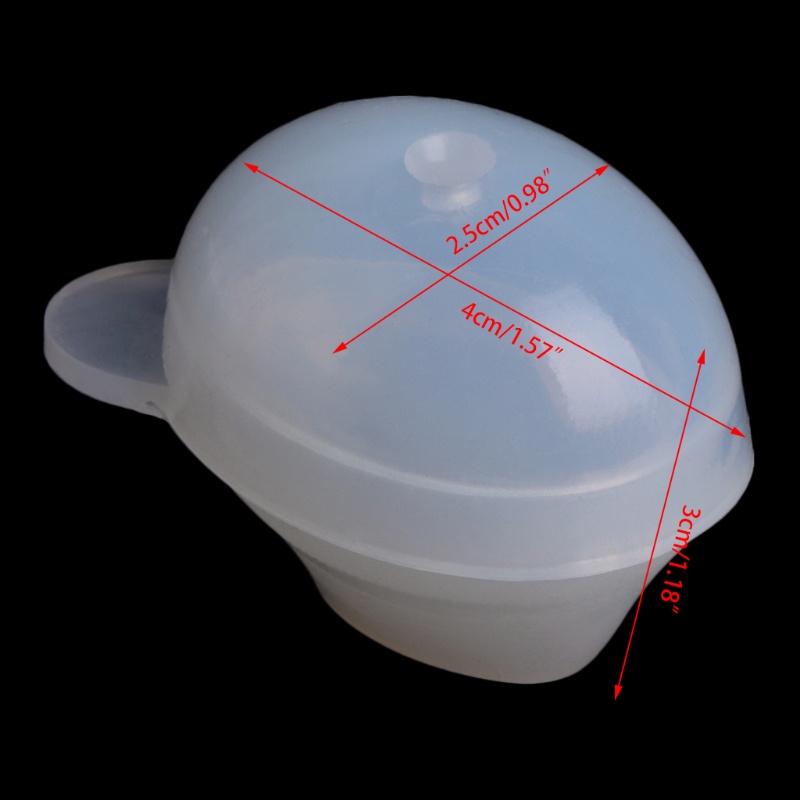 Khuôn Làm Bánh / Sô Cô La Hình Oval Bằng Nhựa Epoxy Độc Đáo Tiện Dụng