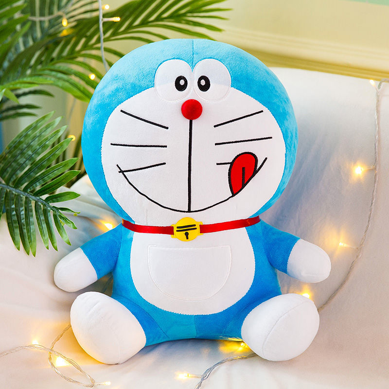 Búp Bê Nhồi Bông Hình Doraemon Đáng Yêu