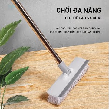 Chổi lau sàn, cây lau sàn gạt nước quét gạch 2 đầu