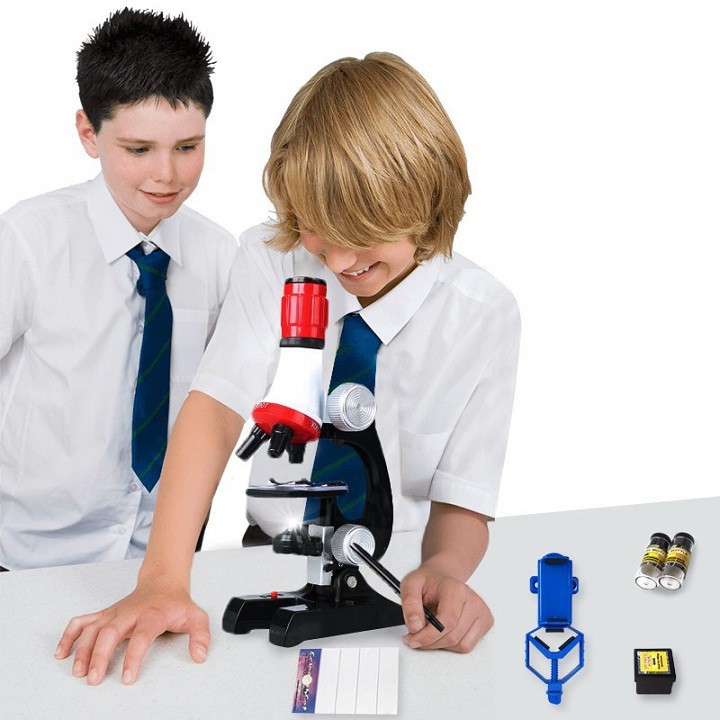 Bộ Kính Hiển Vi dành choTrẻ Em Science Microscope 400x-1200x cao cấp
