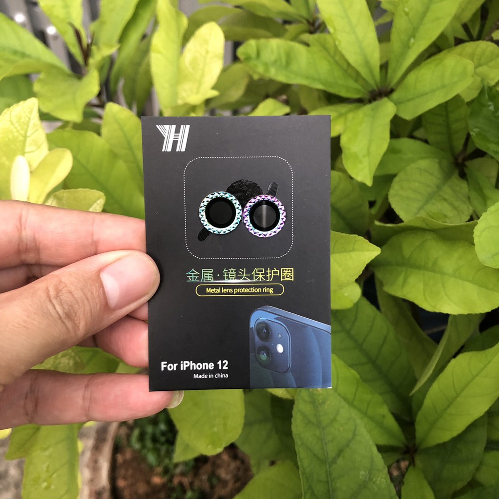 [ HOT TREND ] - Bộ Vòng Bảo Vệ Camera iP12, 12Pro, 12Pro Max - TITAN Phay Kim Cương Siêu Xin Xò - Cực Phẩm 2021