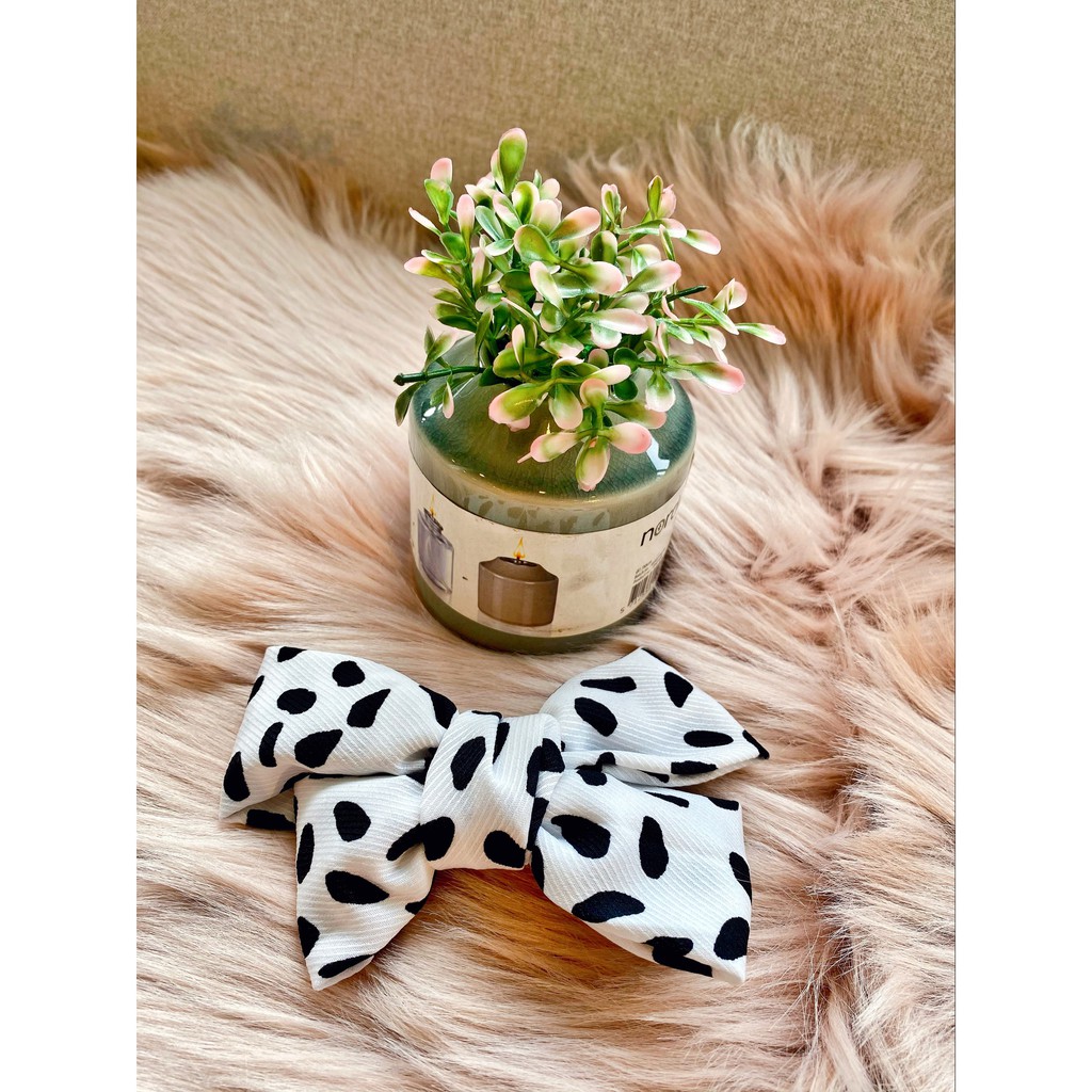 KẸP TÓC NƠ LỤA HÀN QUỐC CHO NỮ BẢN ĐẸP XỊN