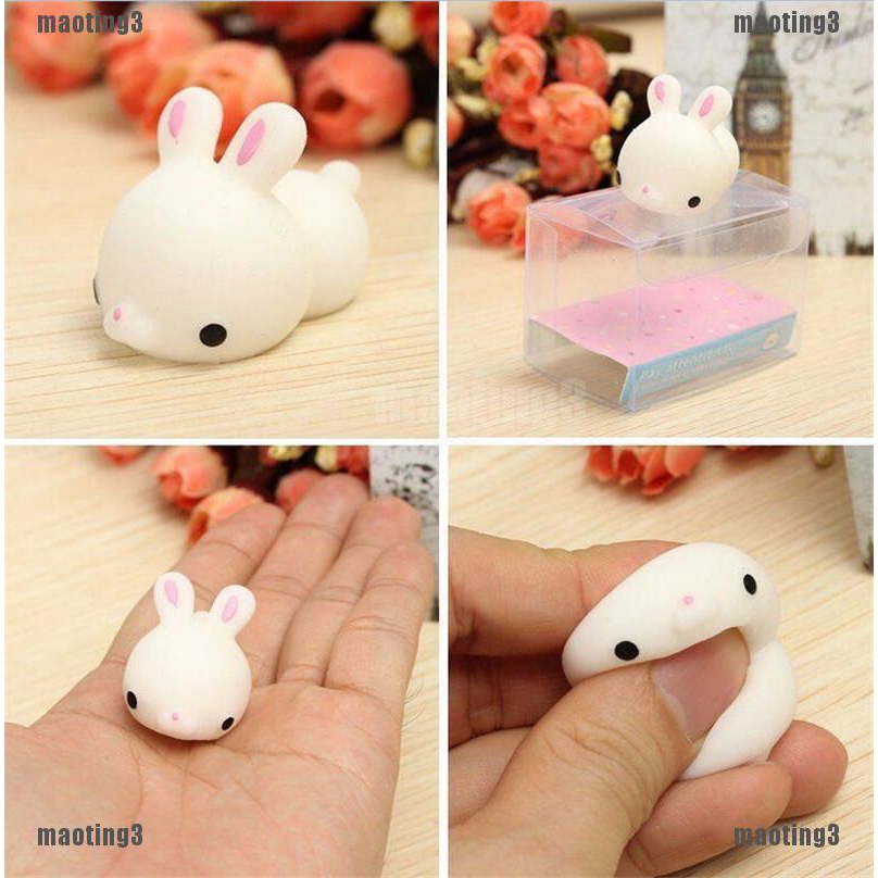 Đồ Chơi Mochi Hình Thỏ Giúp Giảm Căng Thẳng