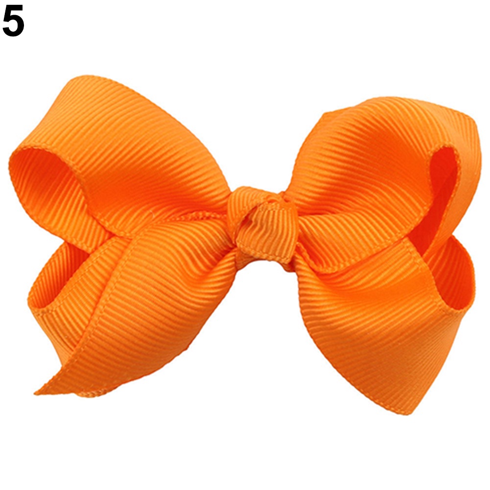 Kẹp Tóc Nơ 8cm Cho Bé Gái