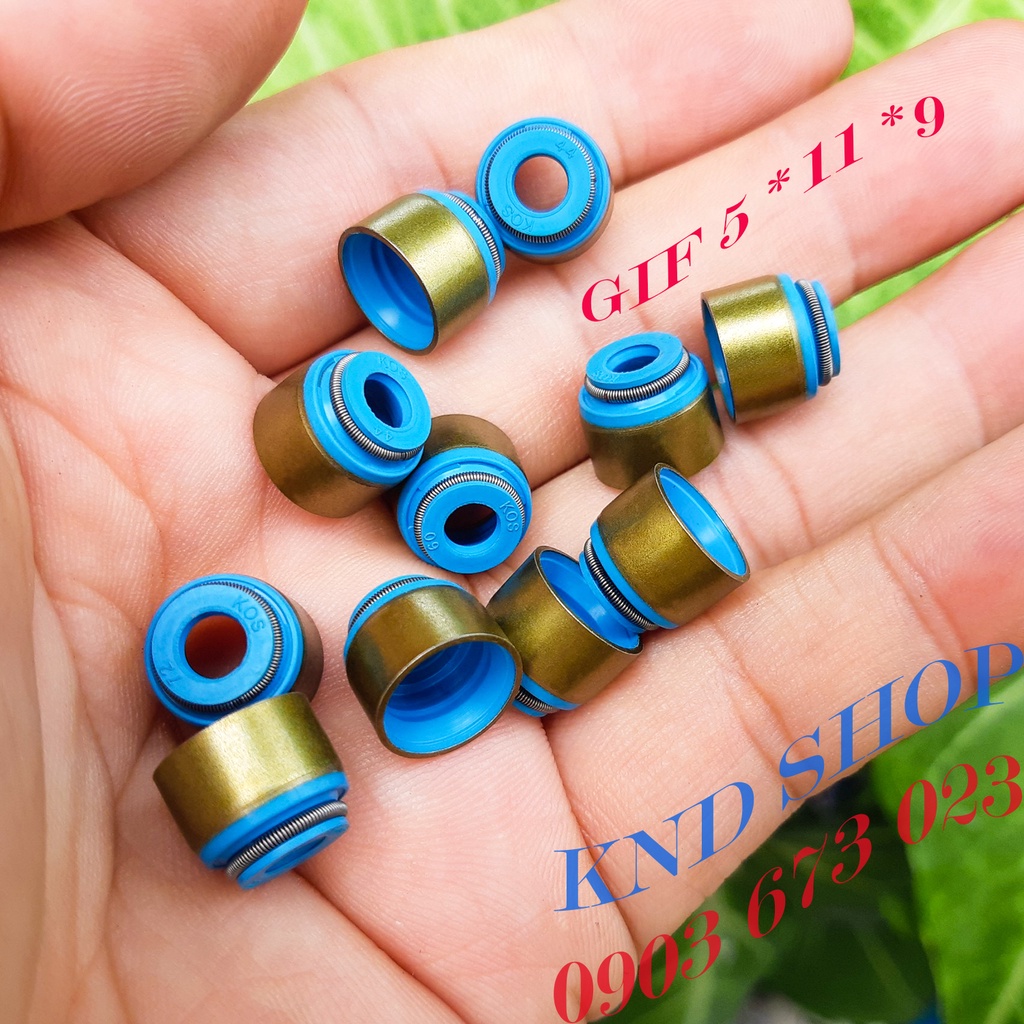 Phớt xupap  size  5*9.5*9 | Phốt GIF dành cho động cơ nổ máy phát điện, máy tàu thủy | KND Shops