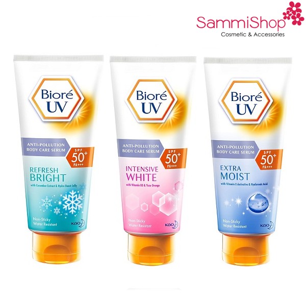 Serum chống nắng dưỡng thể Biore UV Anti-pollution Body Care Serum