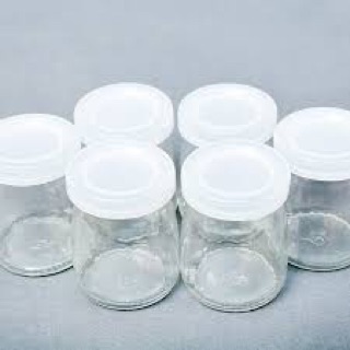 Hũ thuỷ tinh 100 ml làm sữa chua, pudding ...