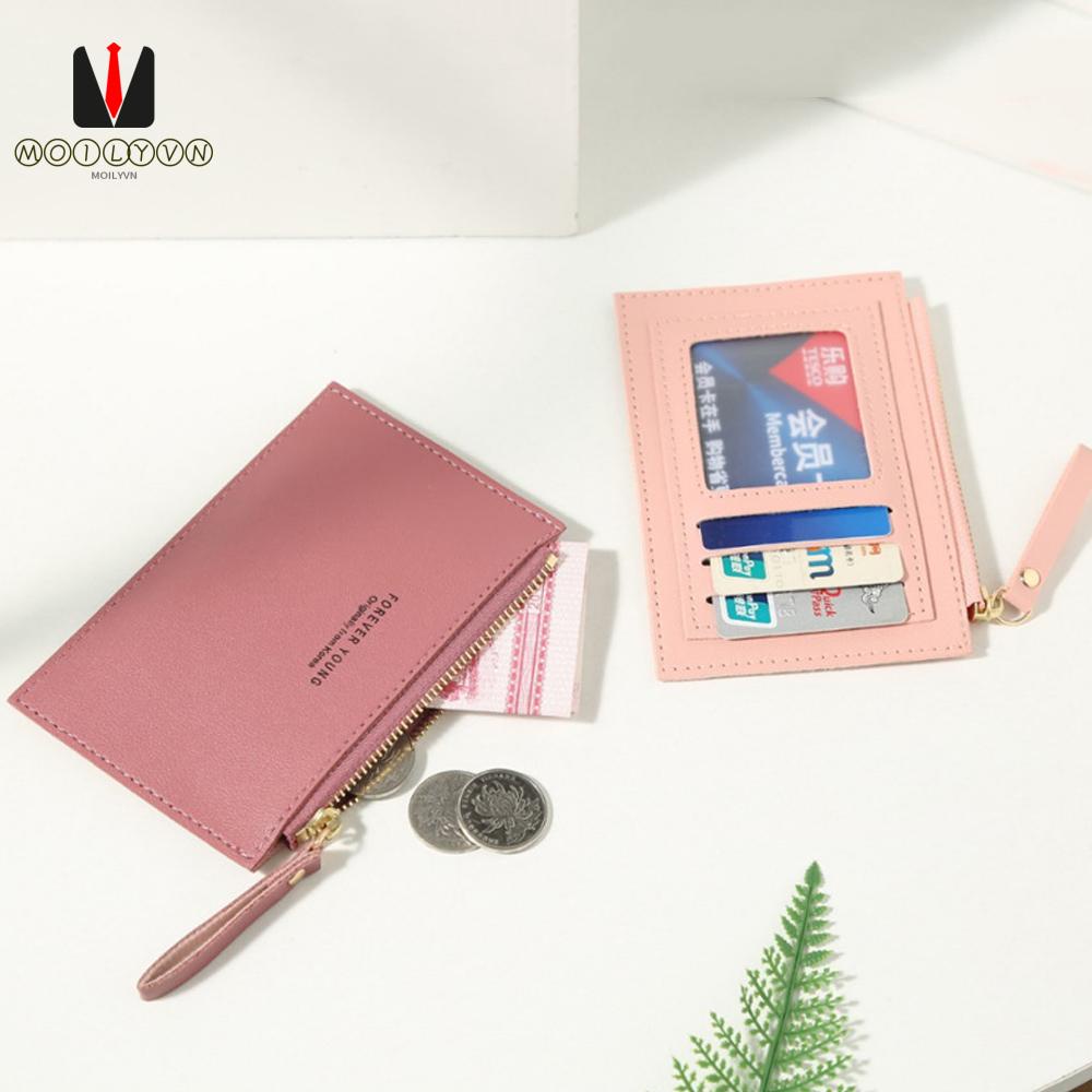 Ví đựng thẻ mini bằng da Pu thời trang cho nam