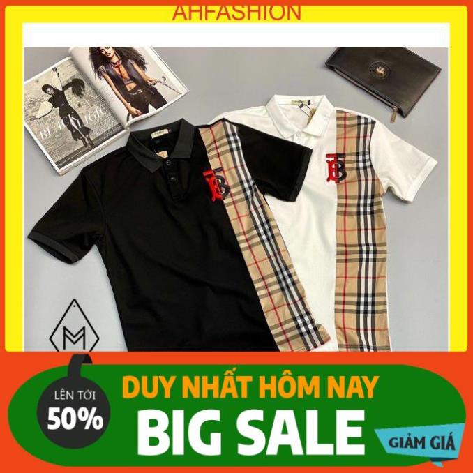 SALE Áo thun nam tay ngắn có cổ polo 2 màu co dãn tốt cao cấp
