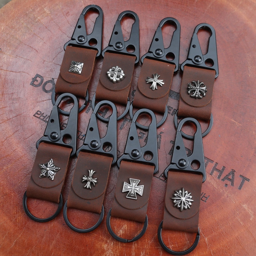 Móc Khóa Da Càng Cua Handmade Phong Cách