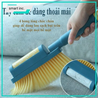 Cây lăn bụi quần áo ga giường ghế sofa chổi quét bụi làm sạch houseware lông tóc salon tay cầm dài