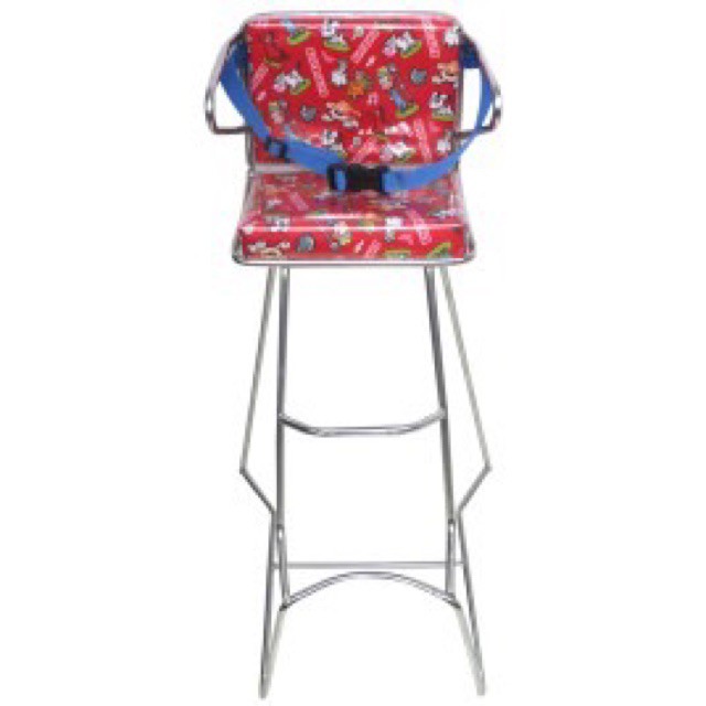 Ghế đi xe ga inox cho bé