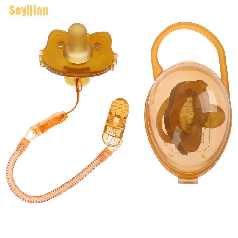 Núm ti giả hình động vật bằng silicon mềm cho bé sơ sinh