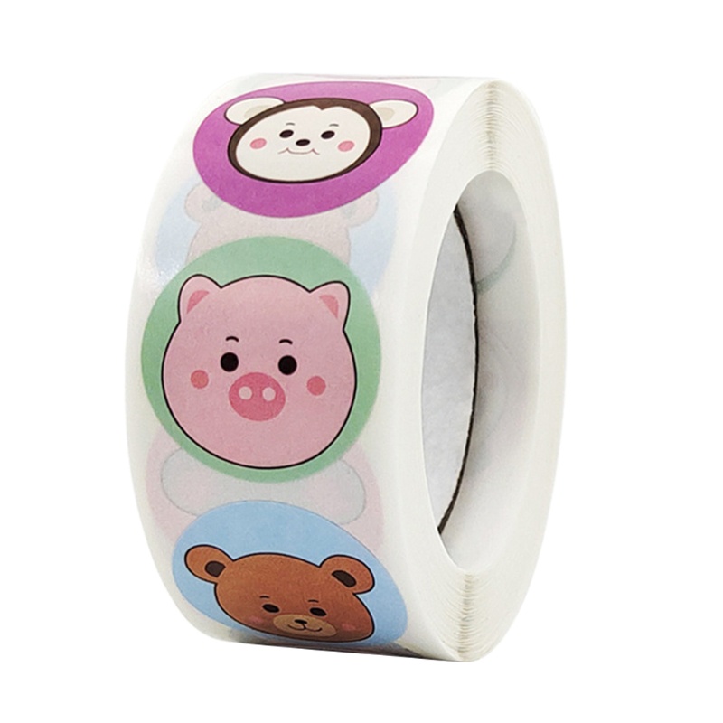 Bộ 500 miếng dán hình động vật trong sở thú cho bé