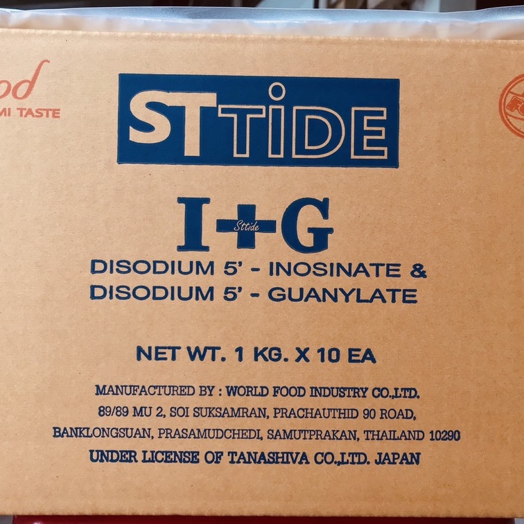 1Kg Siêu bột ngọt - Chất điều vị I+G STTIDE Thái Lan tăng độ ngọt cho thực phẩm chế biến