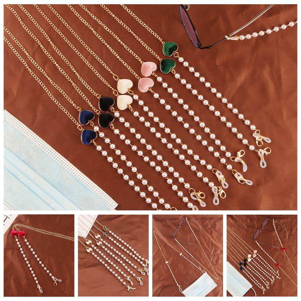 ESPO Dây Đeo Mắt Kính Hình Trái Tim &amp; Nơ Xinh Xắn Cho Nữ