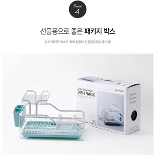 KỆ ÚP BÁT ĐĨA 2 TẦNG LOCK&LOCK-LDR204