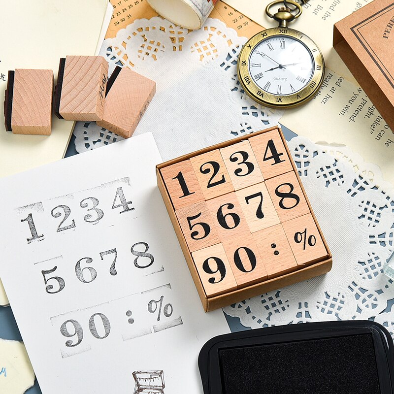 Con Dấu Gỗ Trang Trí Sổ Lưu Niệm