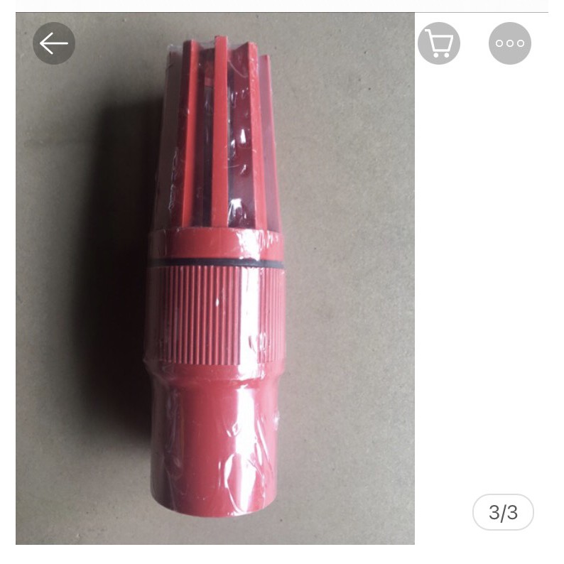 LÚP PÊ ĐỎ GẮN ỐNG PVC PHI 21MM,27MM,42MM,48MM,60MM Lúp bê máy bơm nước