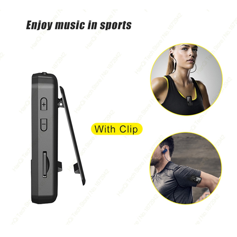 Máy nghe nhạc mp3 RUIZU X52 kết nối bluetooth có đài fm ghi âm chất lượng cao