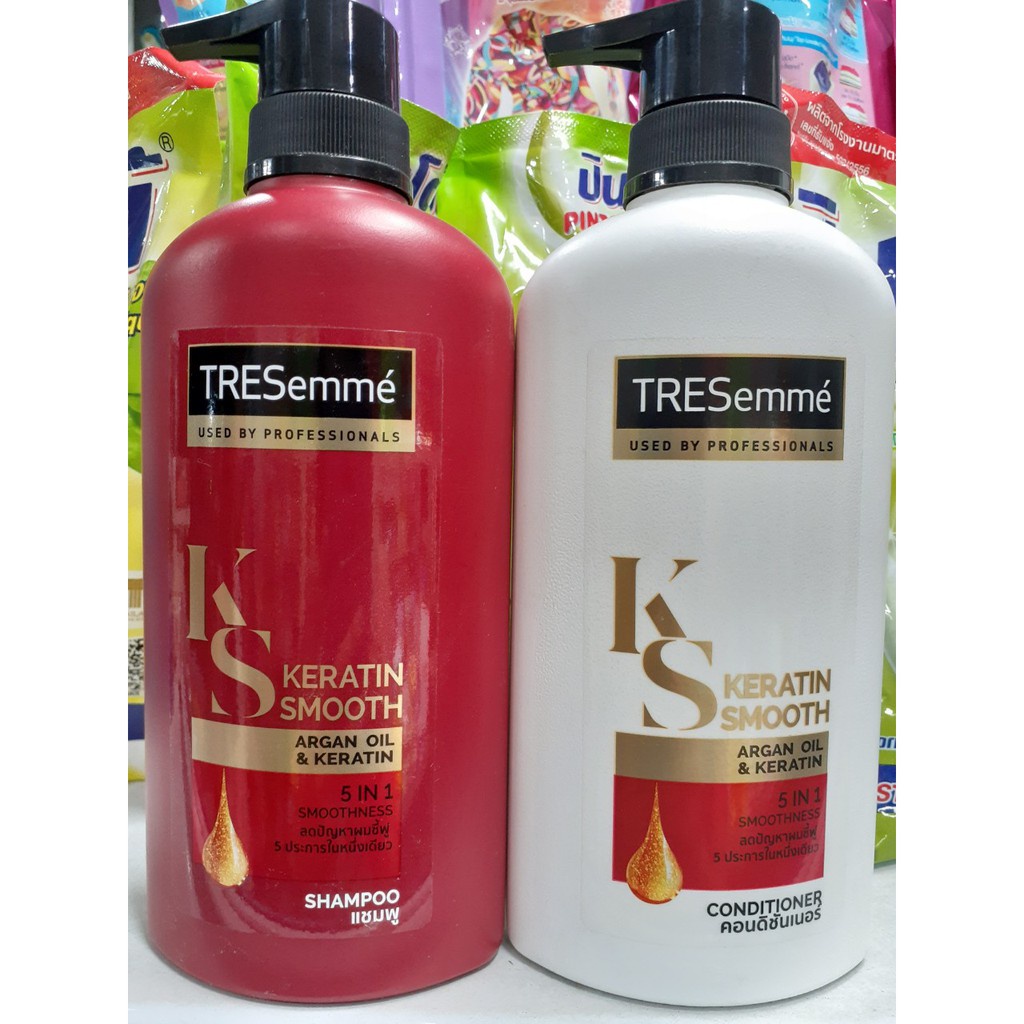 Combo Dầu gội và Dầu xả Tresemme Thái Lan 450ml