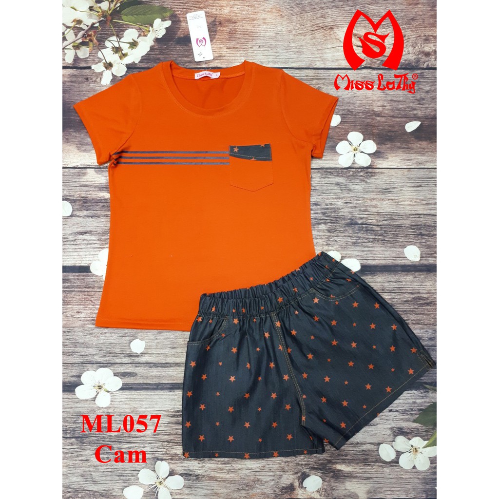 [Freeship từ 150k] ML057+ - Bộ mặc nhà nữ Jean Ngôi Sao MISS LATHY | BigBuy360 - bigbuy360.vn