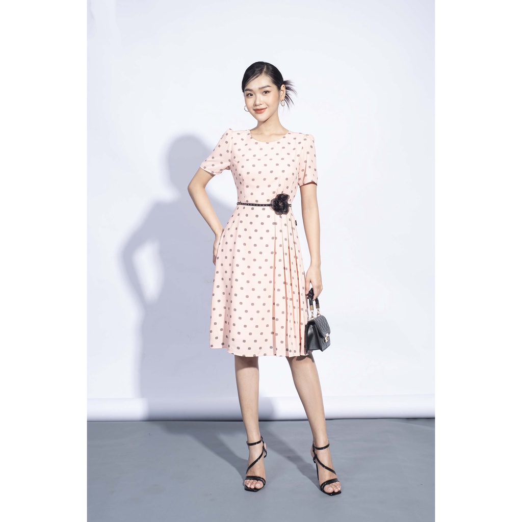 Đầm xòe, cộc tay MMOutfit M-DA060421197