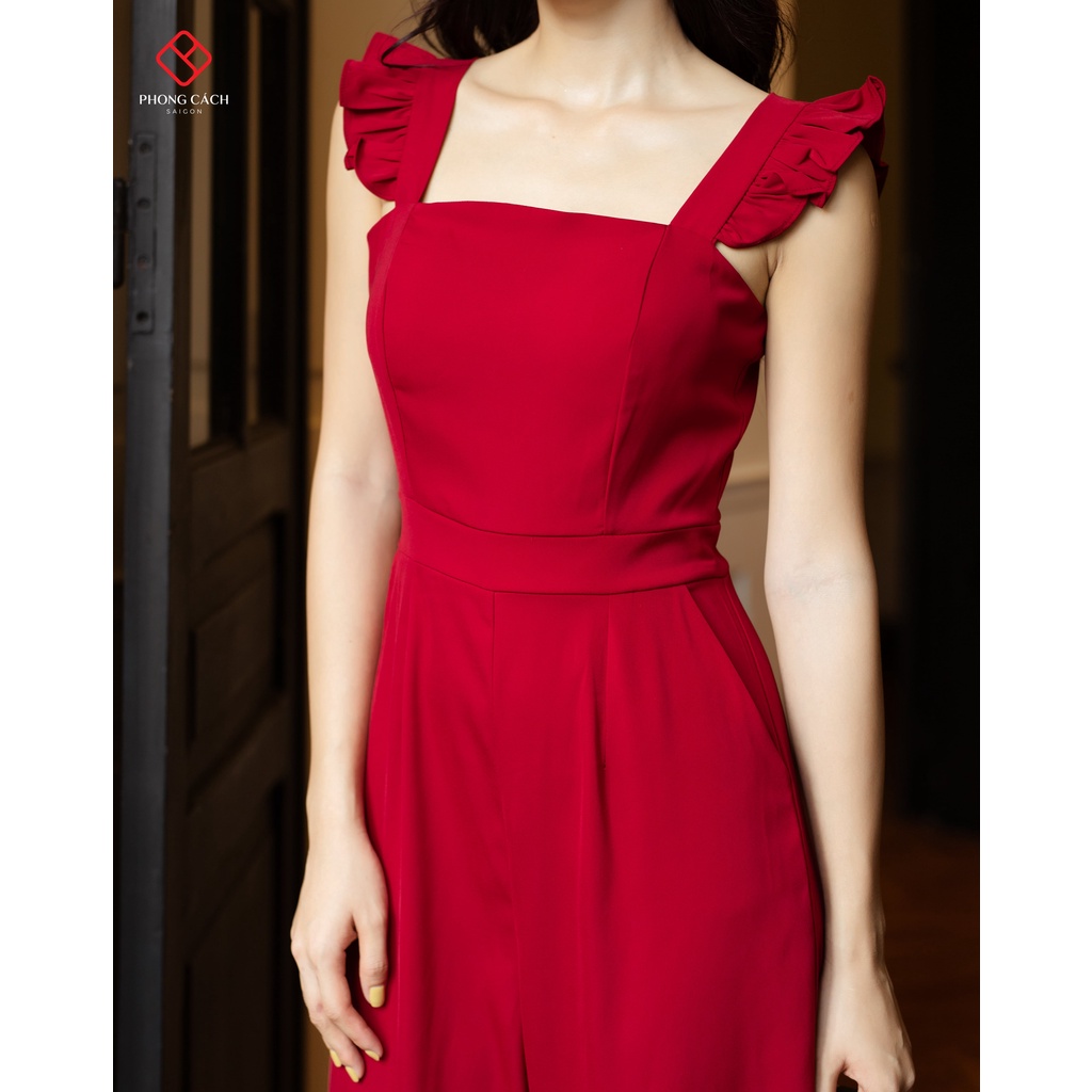 Jumpsuit ống rộng sang trọng SJ1167 Phong Cách SAIGON