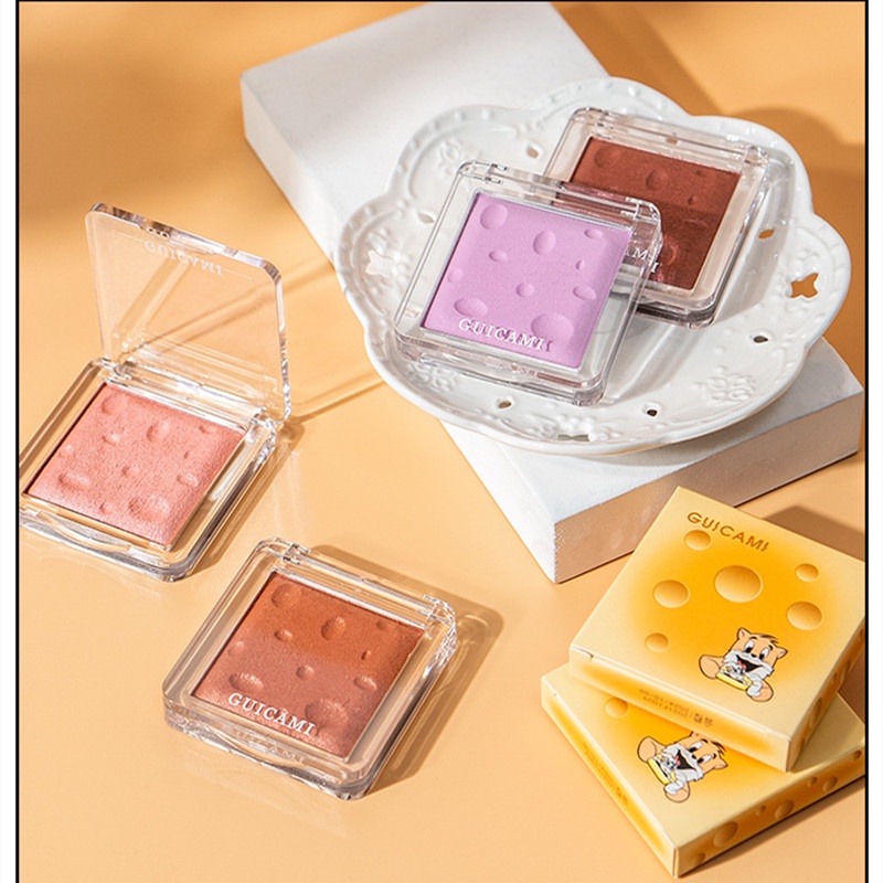 [Hàng mới về]Phấn má hồng GUICAMI sắc tố cao màu tự nhiên mềm và mịn bền màu lâu trôi dễ sử dụng không bết dính | BigBuy360 - bigbuy360.vn