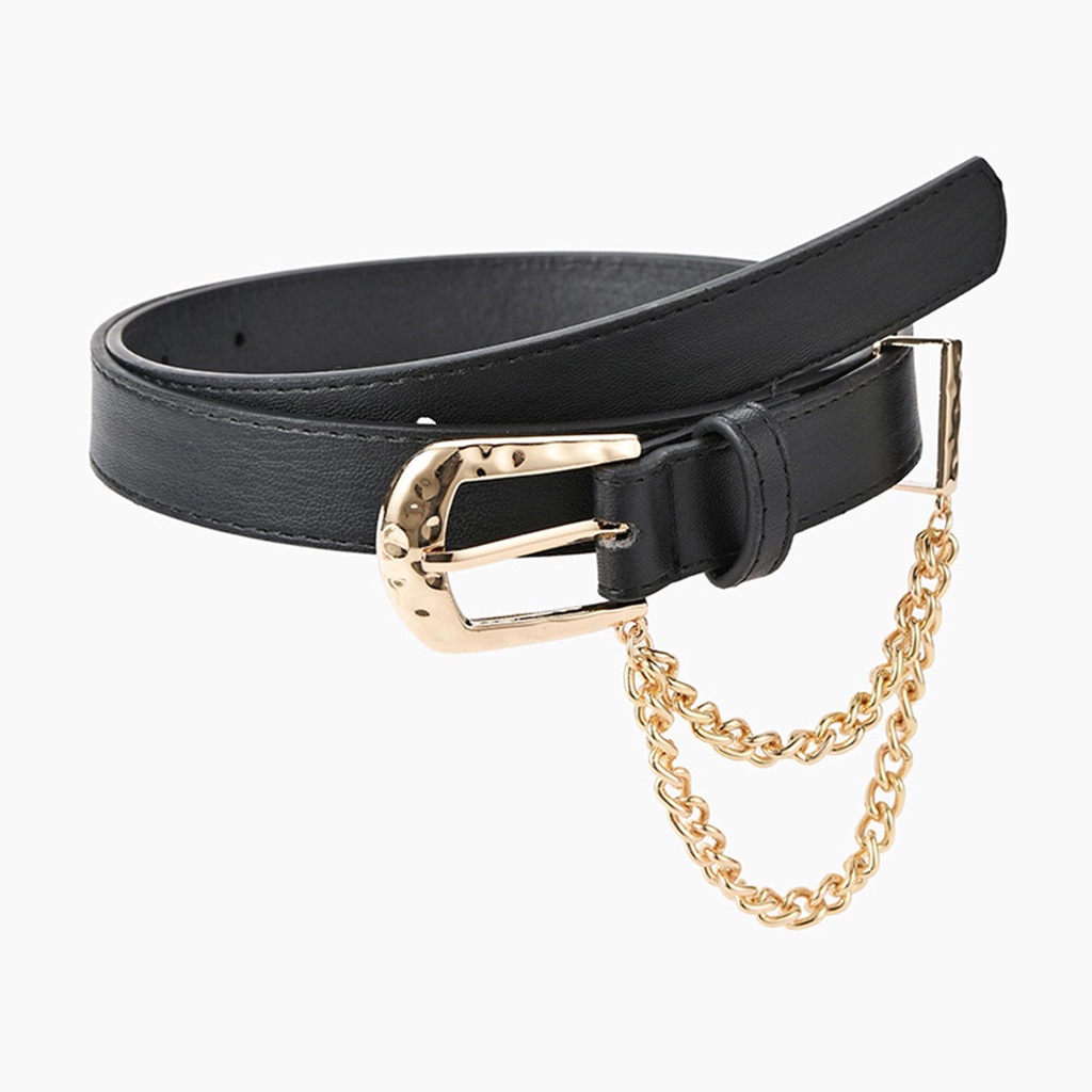 Thắt Lưng Bản Rộng Phong Cách Punk Cá Tính Cho Nữ