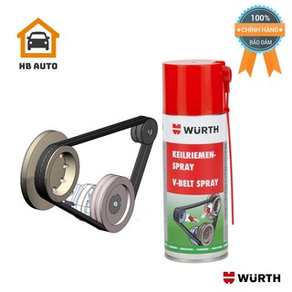Chai Xịt Bảo Dưỡng Dây Curoa V-Belt Spray Wurth 0893230 (400ml)