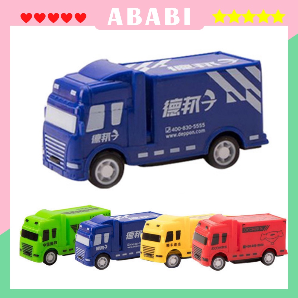 Xe đồ chơi trẻ em vận tải ABABI chất liệu nhựa cao cấp an toàn cho bé giá rẻ giúp bé chơi vui hơn XMH013