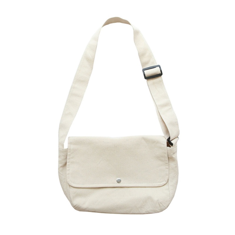 Túi Xách Đeo Chéo Vai Bằng Vải Cotton Thời Trang Sành Điệu Cho Nữ
