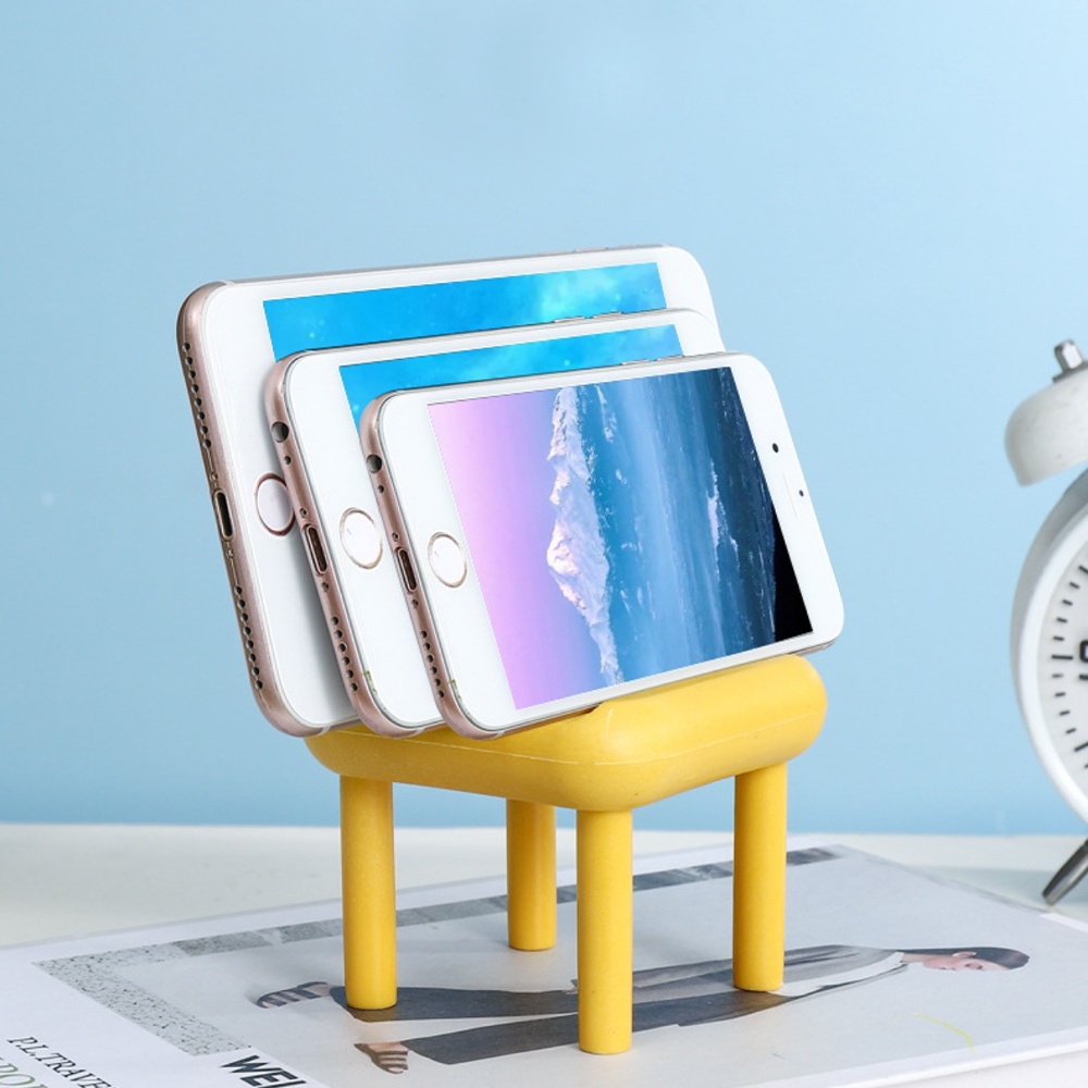 Giá đỡ điện thoại VIRWIR bằng silicon hình chiếc ghế độc đáo sáng tạo