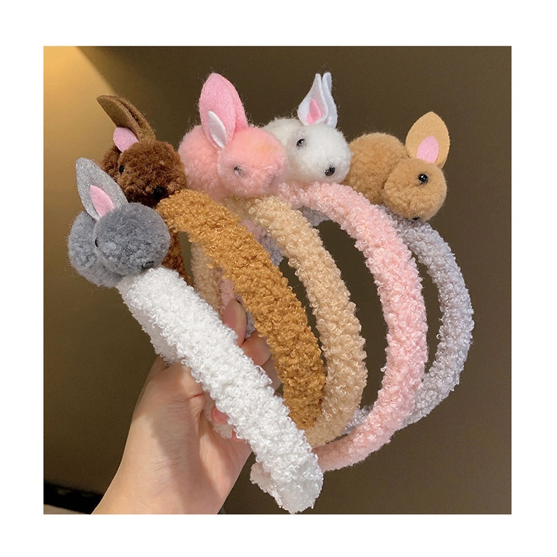 Bờm Cài Tóc Hình Thỏ Dễ Thương Xinh Xắn