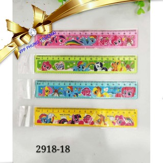 Thước kẻ hình 15-18-20cm