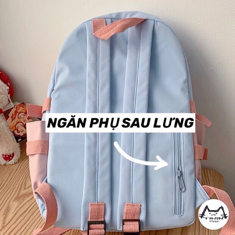 Balo Đi Học Chống Thấm Nước Mã 1721 Tihinstore