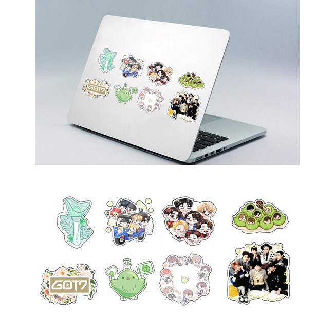 Sticker A3 GOT7 MAMAMOO ITZY RED VELVET S30T35 chống thấm nước idol kpop decal sticker dán laptop mũ bảo hiểm vali