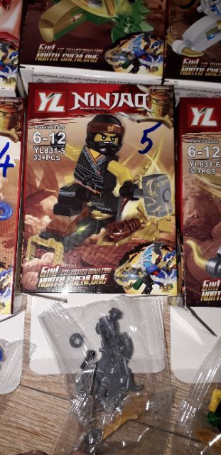 Lắp ráp NLego Ninjago Rồng YL 831 có nhiều chi tiết