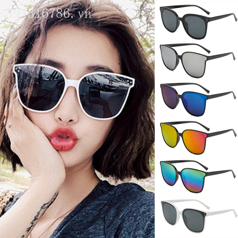 Kính mát gọng oval thời trang cao cấp cho nam nữ