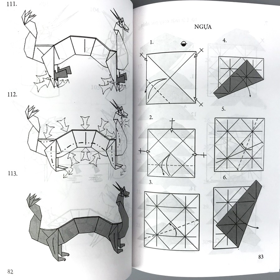 Sách - Origami - Nghệ Thuật Gấp Giấy Cơ Bản + Nâng Cao (Bộ 2 Quyển)