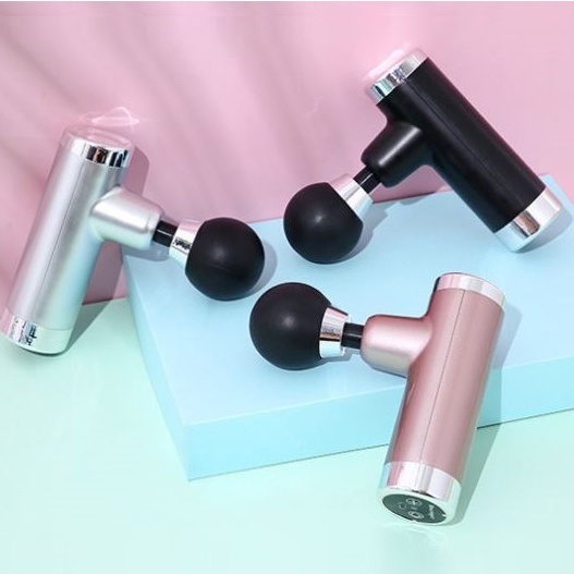 MÁY MASSAGE ĐIỆN 8 CẤP ĐỘ HV-280, MÁY MASSAGE BÚA USJE mạnh mẽ đầu silicone rung êm ái tạo thư giãn, giàm stress