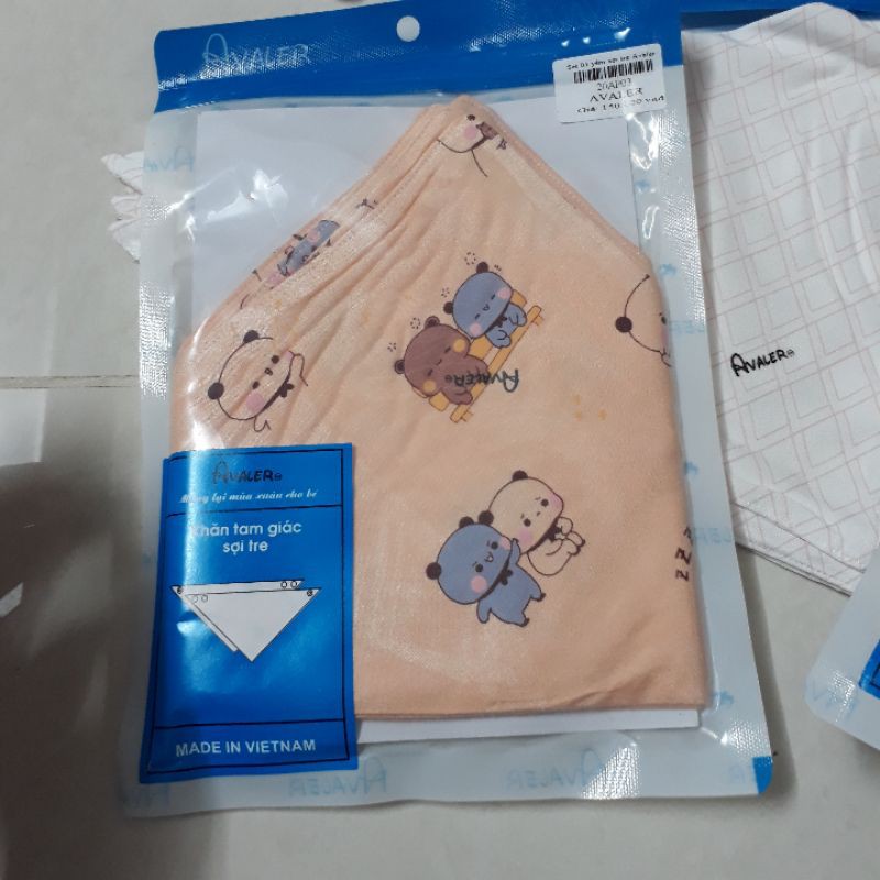 Khăn tam giác sợi tre avaler