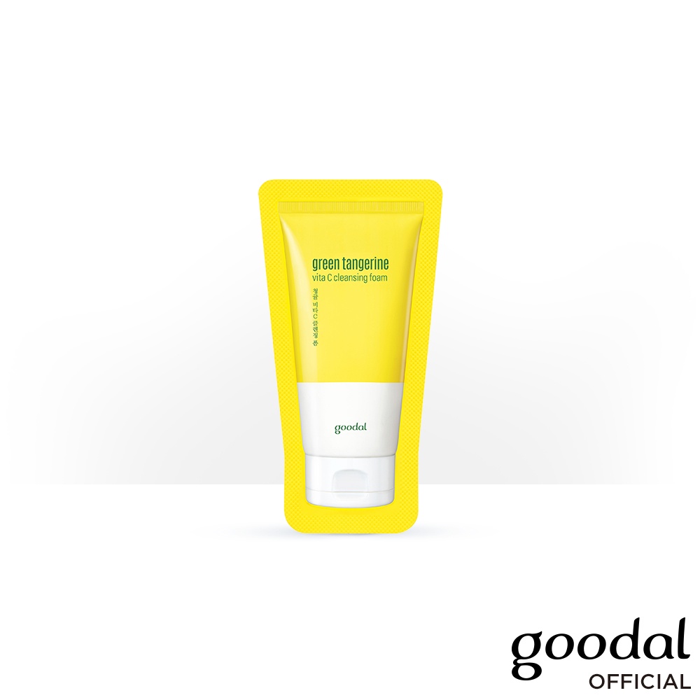 Bọt rửa mặt Goodal dòng Green Tangerine Vita C thể tích 2ml