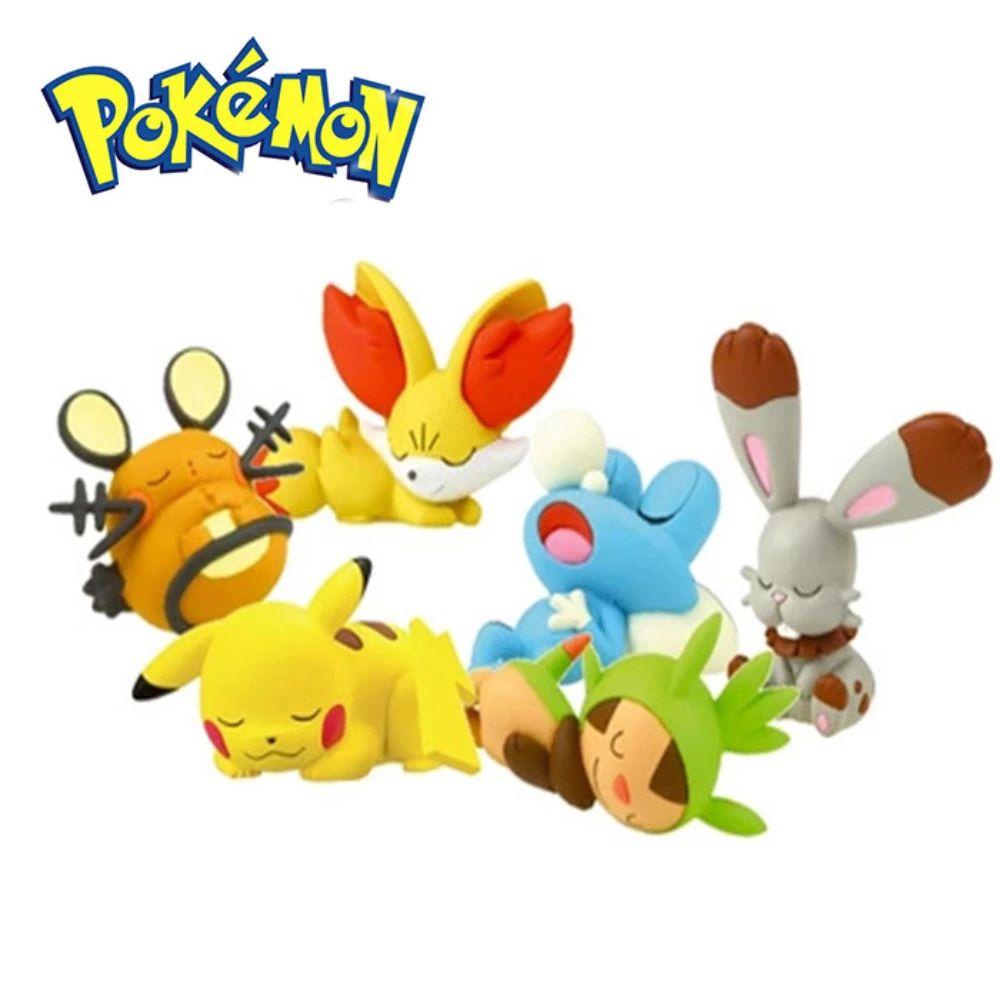 Đồ trang trí Đồ Chơi Nhân Vật Pokemon Mini Bằng PVC Dành Cho Trẻ