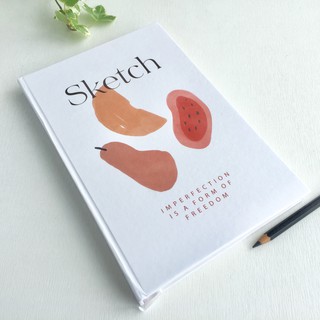 Sổ tay Crabit Sketchbook - Fresh (Trắng)